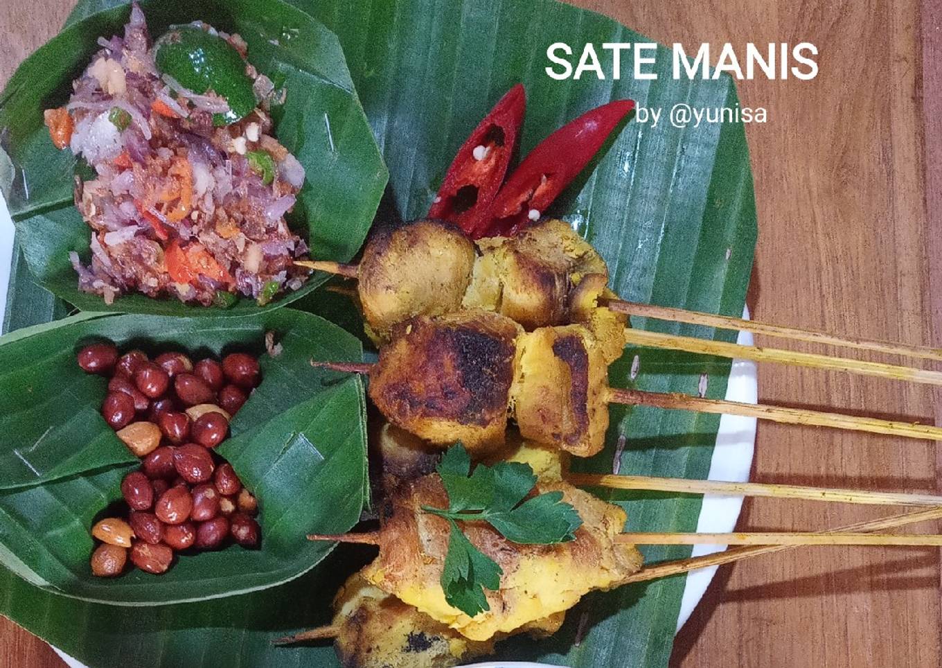 SATE MANIS ikan laut