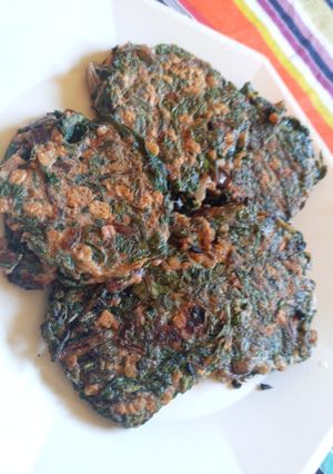 Una foto de Buñuelos de remolacha, FÁCILES y saludables