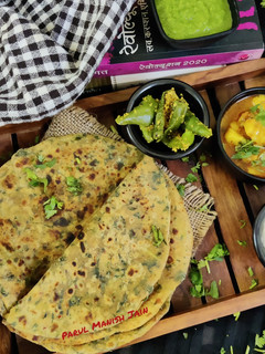 मेथी का पराठा (methi paratha recipe in Hindi) रेसिपी मुख्य फोटो