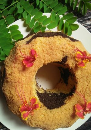 Foto resep Marble Cake (Bolu Marmer)