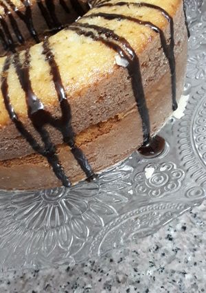 صورة لوصفة كيكه البرتقال بعصير الحبيبات