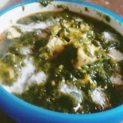 Palak Paneer A picture of Palak Paneer.
