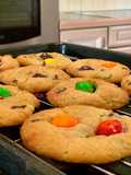 Rainbow cookiesWith Skittles 🌈