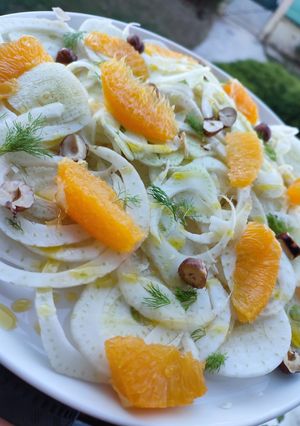 Une photo de Salade Croquante Fenouil/Orange