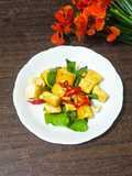 Tumis Tahu Daun Melinjo