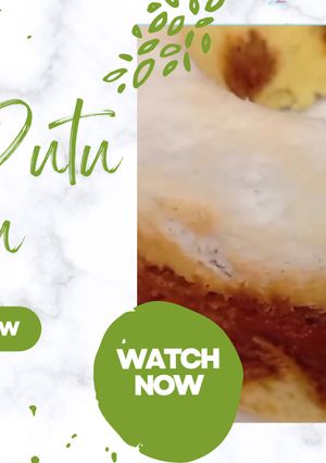 Foto resep GA PAKE oven !!! kue PANDAN yang ada KELAPA parut+gula MERAH