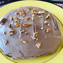 Una foto de Torta de chocolate para el té, o para el 🧉Muy fácil, pocos ingredientes!! 🤗🤗 APTO KETO!!!