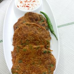 A picture of Quinoa flour pan cake.