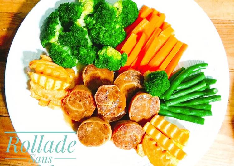 Rollade Saus Coklat