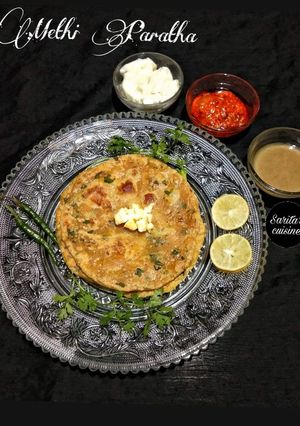 মেথি পরোটা (Methi paratha recipe in Bengali) রেসিপির প্রধান ছবি