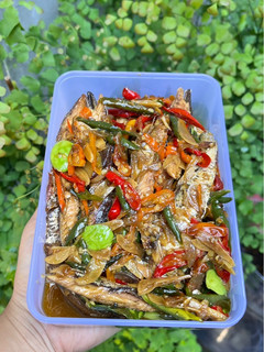Foto resep Oseng pedas ikan keranjang
