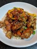 Frango vegetal agridoce