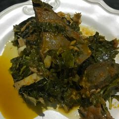 A picture of Vegetable soup.