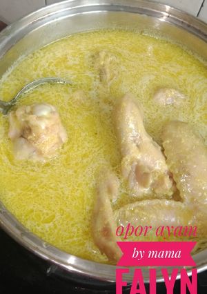 Foto resep 2.Opor ayam bumbu kuning