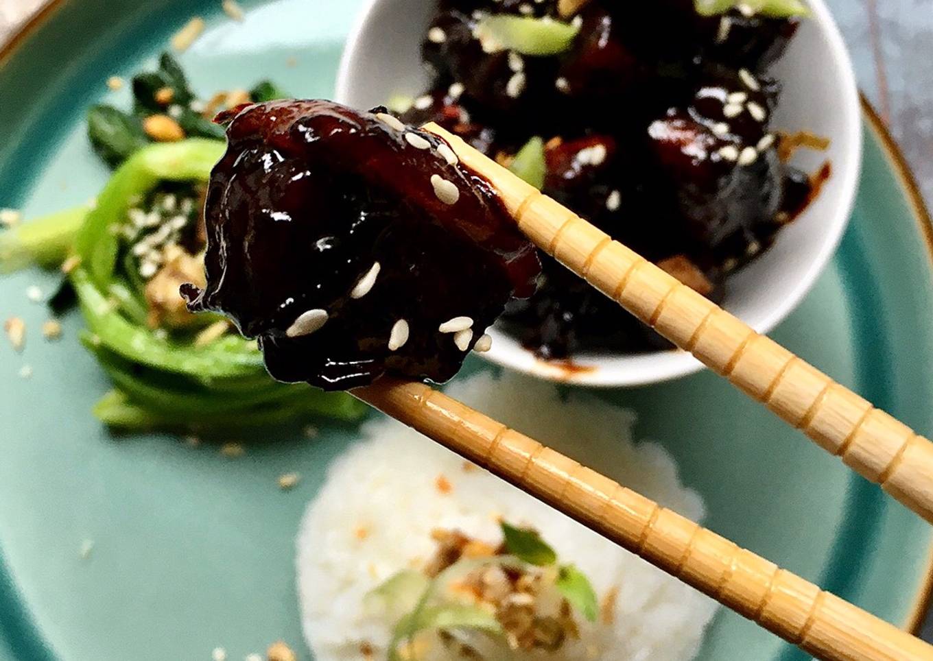 Babi chin - Indonesian style braised pork belly