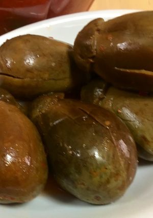 صورة لوصفة مكدوس الباتنجان 🍆