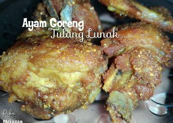 Resep Baru Ayam Goreng Tulang Lunak Sedap Nikmat