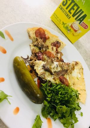 صورة لوصفة طبق من بواقي الاكل الكيتو ❤️