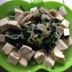 รูปของ Sayur bayam bening tahu