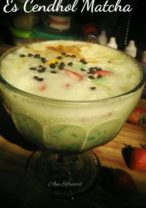 Foto resep Es Cendhol Matcha #Pr_EsMantul