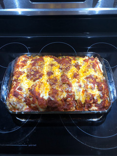 A picture of Cheesy Cabbage Rolls.