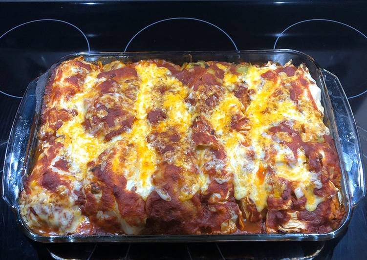 Steps to Prepare Speedy Cheesy Cabbage Rolls