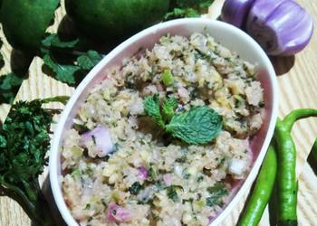 Ultimate, Prepare Raw mango and Onion chutney Delicious and Healthy