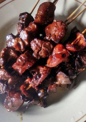 Foto resep Sate hati ayam