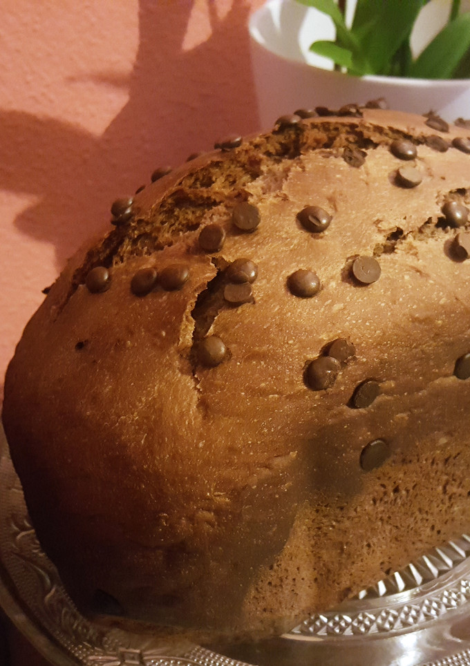 Una foto de Brioche de chocolate (en panificadora)