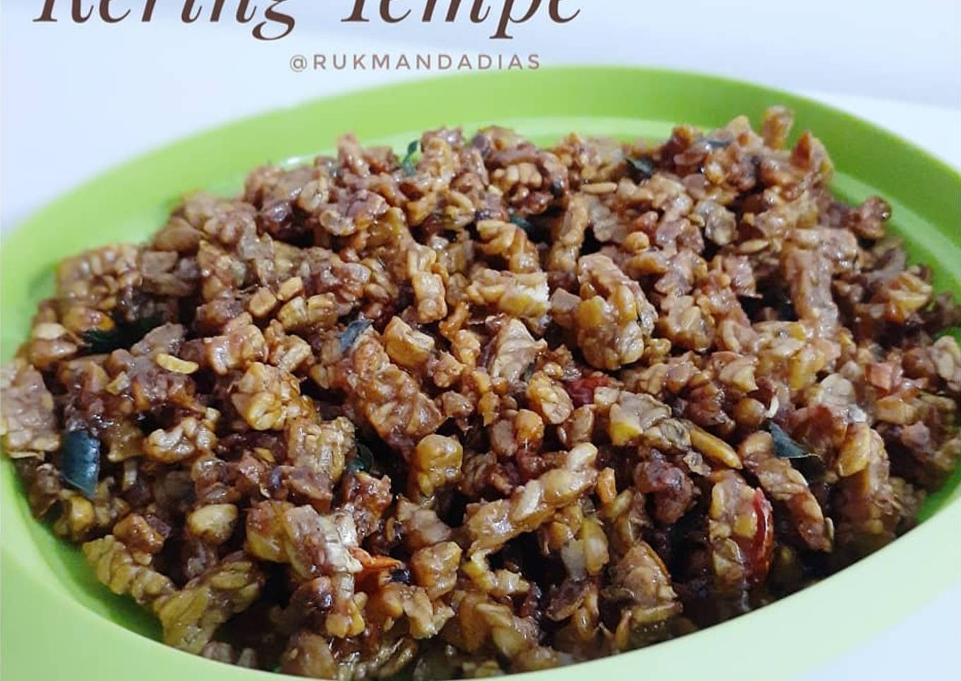 Kering Tempe Pedas Manis