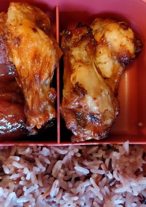รูปของ ไก่ทอดหมักซอสฝาเขียวไร้น้ำมัน