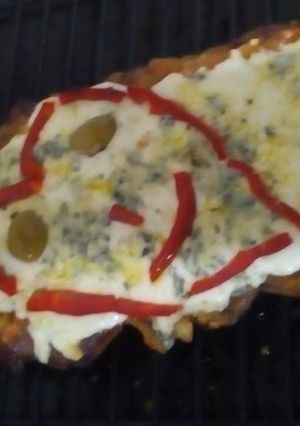 Una foto de Matambre a la pizza, a lo dani az