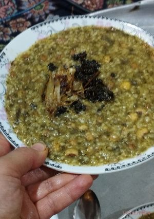 عکسی از دستور آش برنج