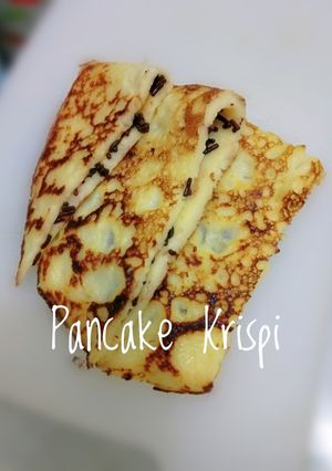 Foto resep Pancake Krispi Simpel