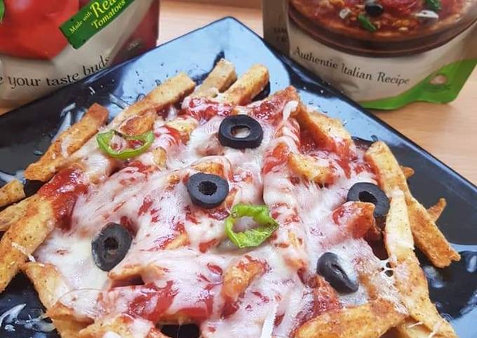 Recipe of Any-night-of-the-week Loaded Pizza Fries