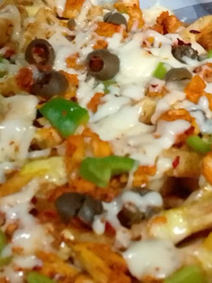 A picture of Homemade Pizza Fries.