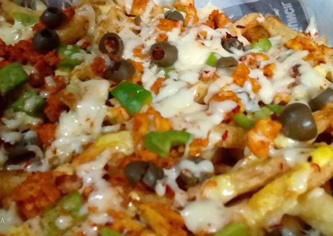 Homemade Pizza Fries