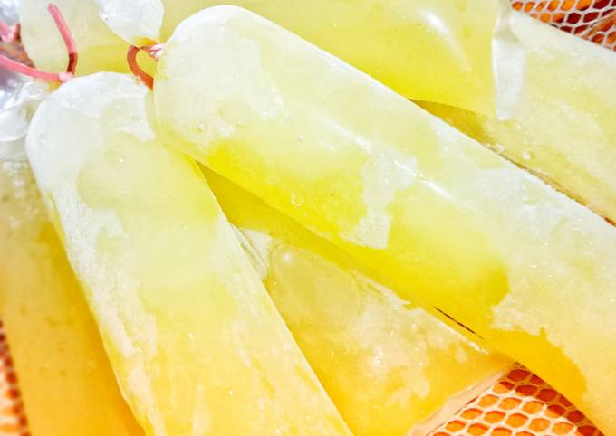 Cara Buat Es Mambo Jeruk Peras Irit Anti Gagal