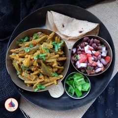 A picture of Parval sabzi (Pointed Gourd Sabzi).