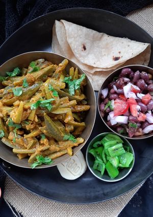 A picture of Parval sabzi (Pointed Gourd Sabzi).