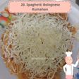 20. Spaghetti bolognese rumahan