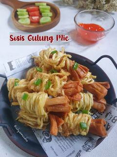 Foto resep Sosis Gulung Mie