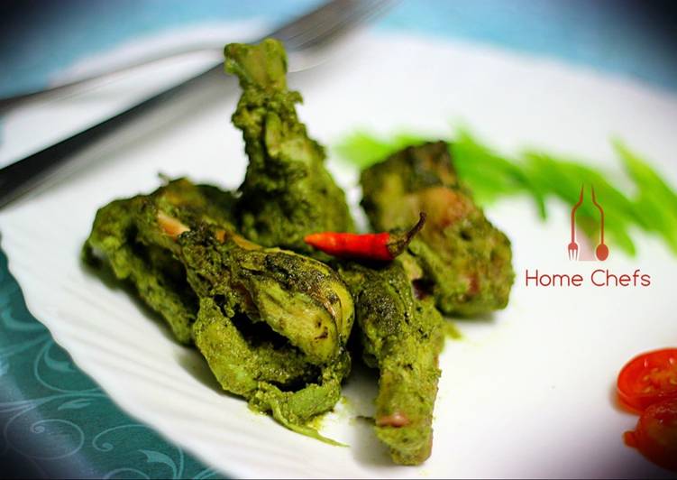 Recipe of Homemade Green Chicken Tikka