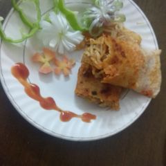 A picture of Chinese noodles Dosa.