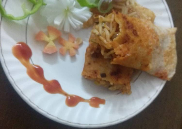 Steps to Prepare Homemade Chinese noodles Dosa