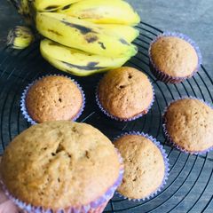 A picture of Banana muffins.
