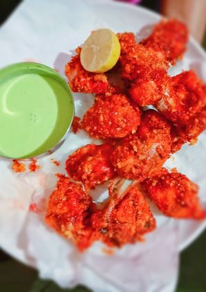 A picture of KFC Tandoori lollypop.