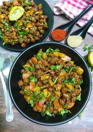 काला चना चाट (kala chana chat recipe in Hindi) रेसिपी मुख्य फोटो