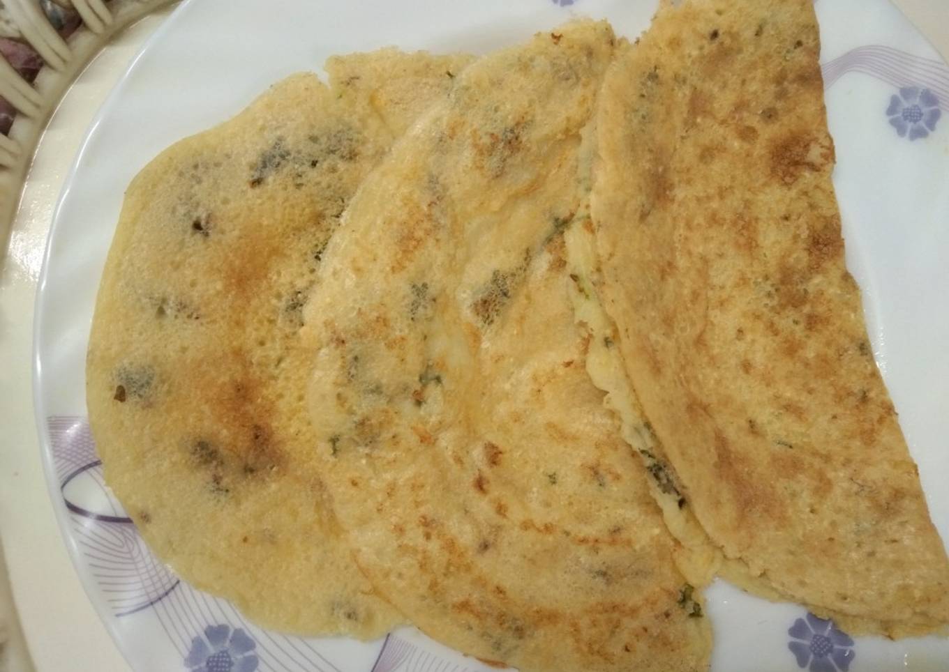 Without Poha and Moon Dal Dosa oils.