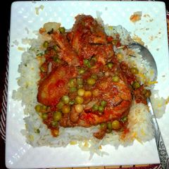 A picture of Chicken stew.